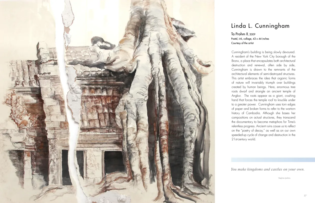 Castles in the Sky: Fantasy Architecture in Contemporary Art exhibition catalogue, pages 56–57