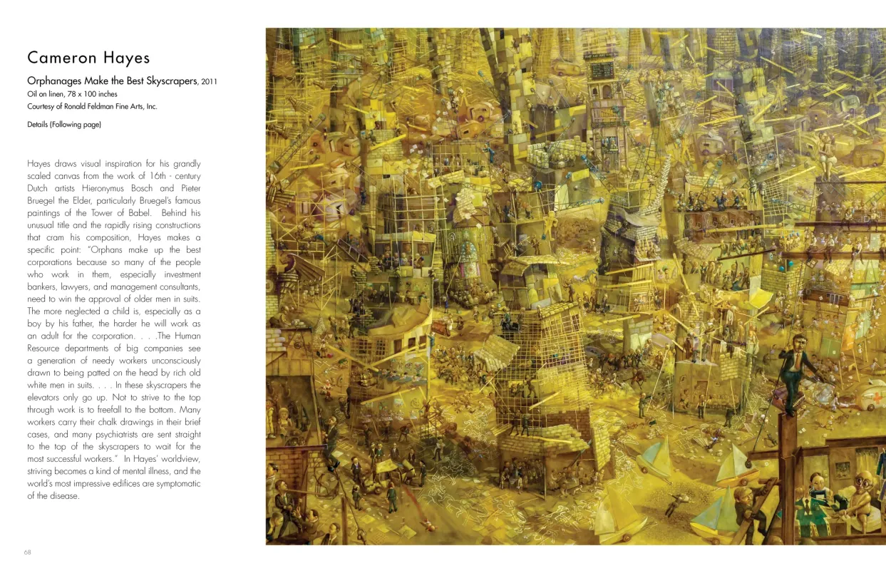Castles in the Sky: Fantasy Architecture in Contemporary Art exhibition catalogue, pages 68–69