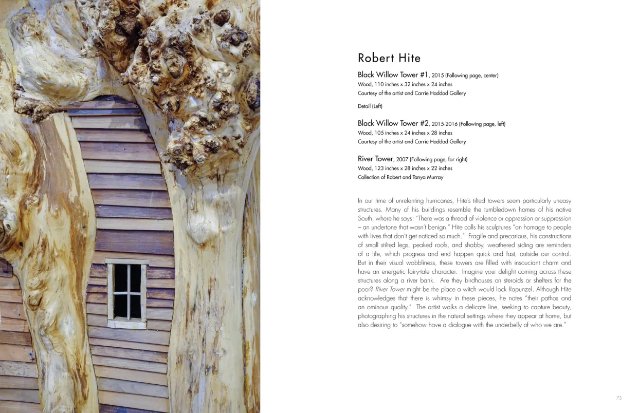 Castles in the Sky: Fantasy Architecture in Contemporary Art exhibition catalogue, pages 72–73