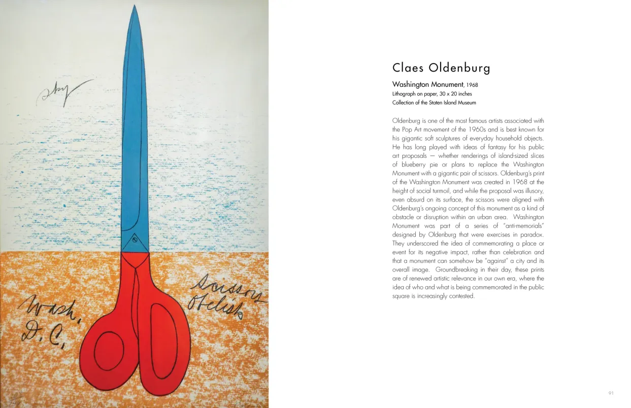 Castles in the Sky: Fantasy Architecture in Contemporary Art exhibition catalogue, pages 90–91