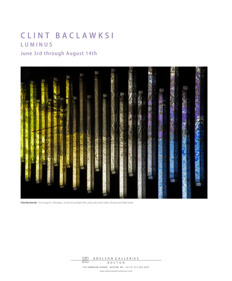 Full-page exhibition advertisement design