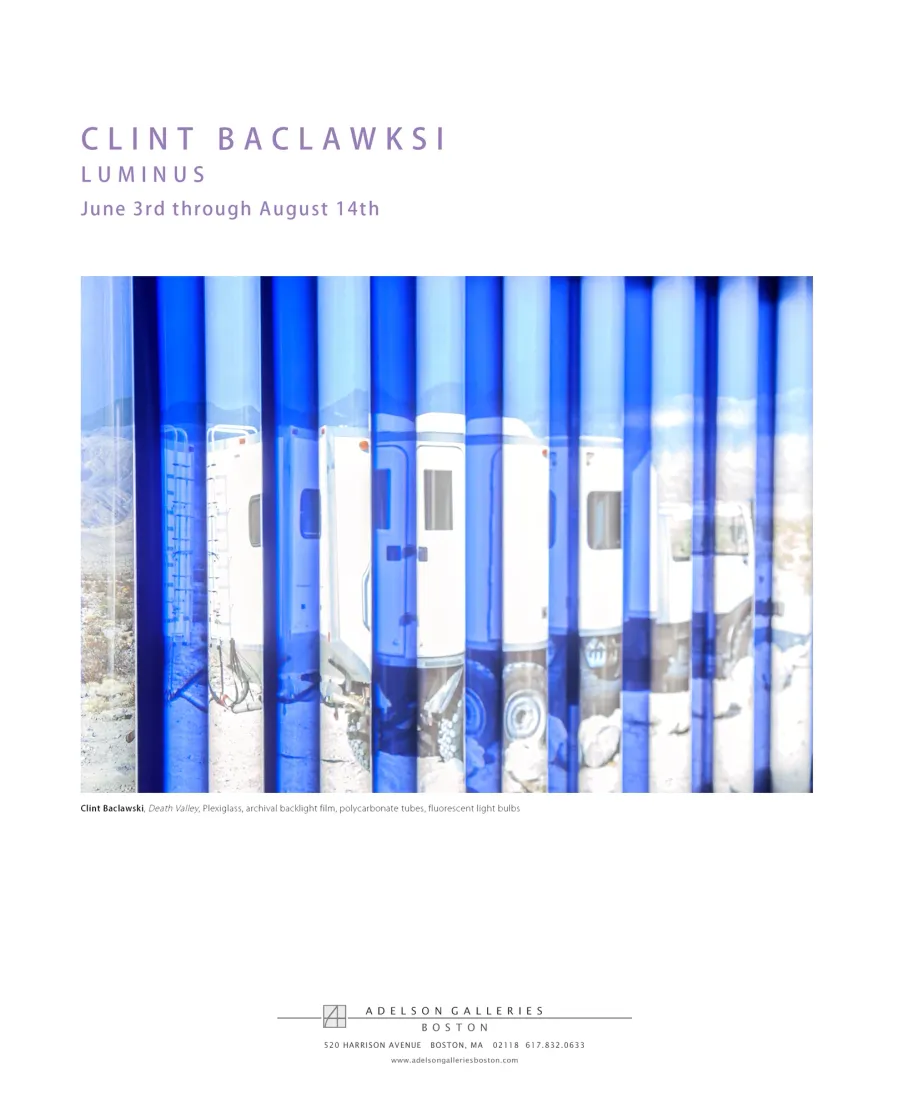Full-page exhibition advertisement design