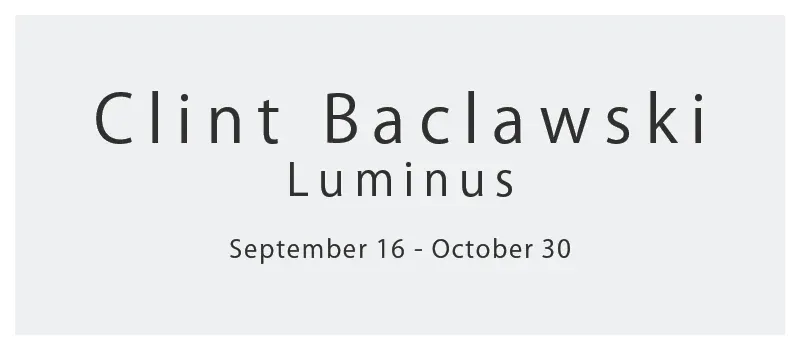 Exhibition title lettering