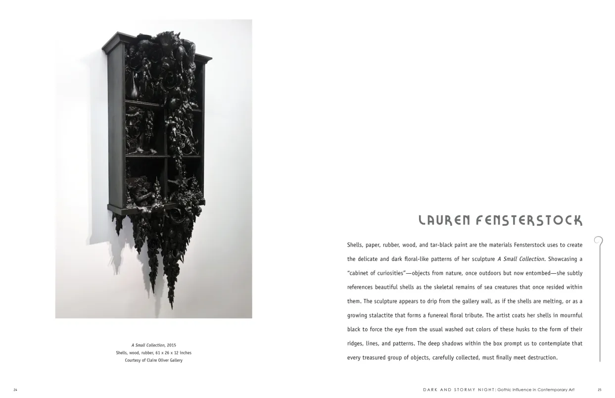 Dark and Stormy Night: Gothic Influence in Contemporary Art exhibition catalogue, pages 24–25