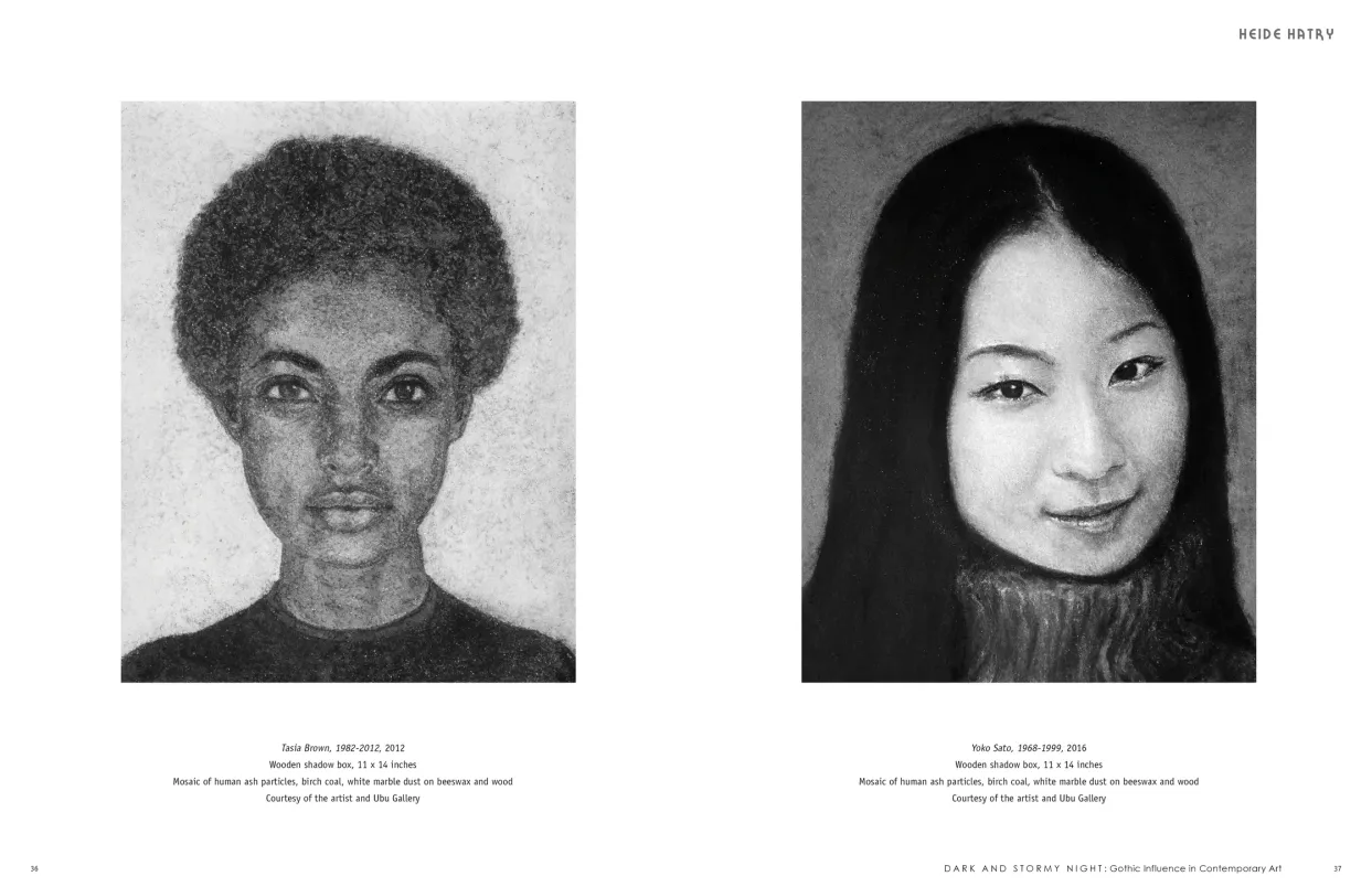 Dark and Stormy Night: Gothic Influence in Contemporary Art exhibition catalogue, pages 36–37