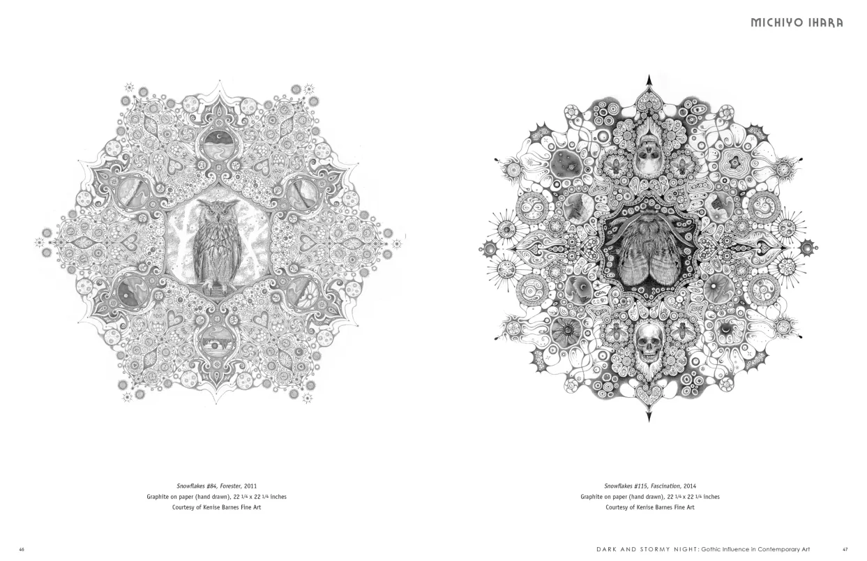 Dark and Stormy Night: Gothic Influence in Contemporary Art exhibition catalogue, pages 46–47