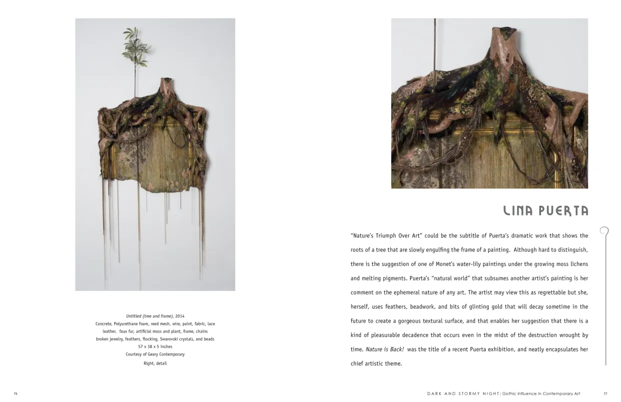 Dark and Stormy Night: Gothic Influence in Contemporary Art exhibition catalogue, pages 76–77