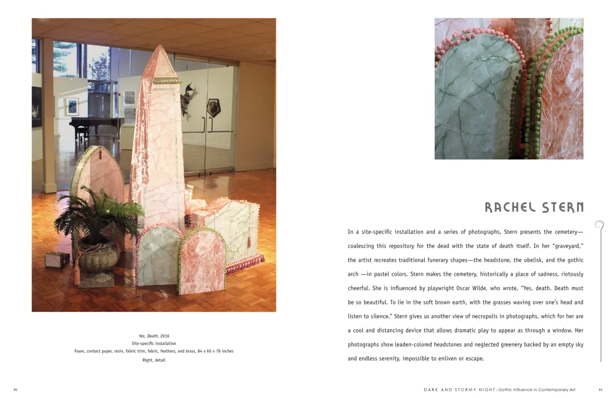 Dark and Stormy Night: Gothic Influence in Contemporary Art exhibition catalogue, pages 90–91