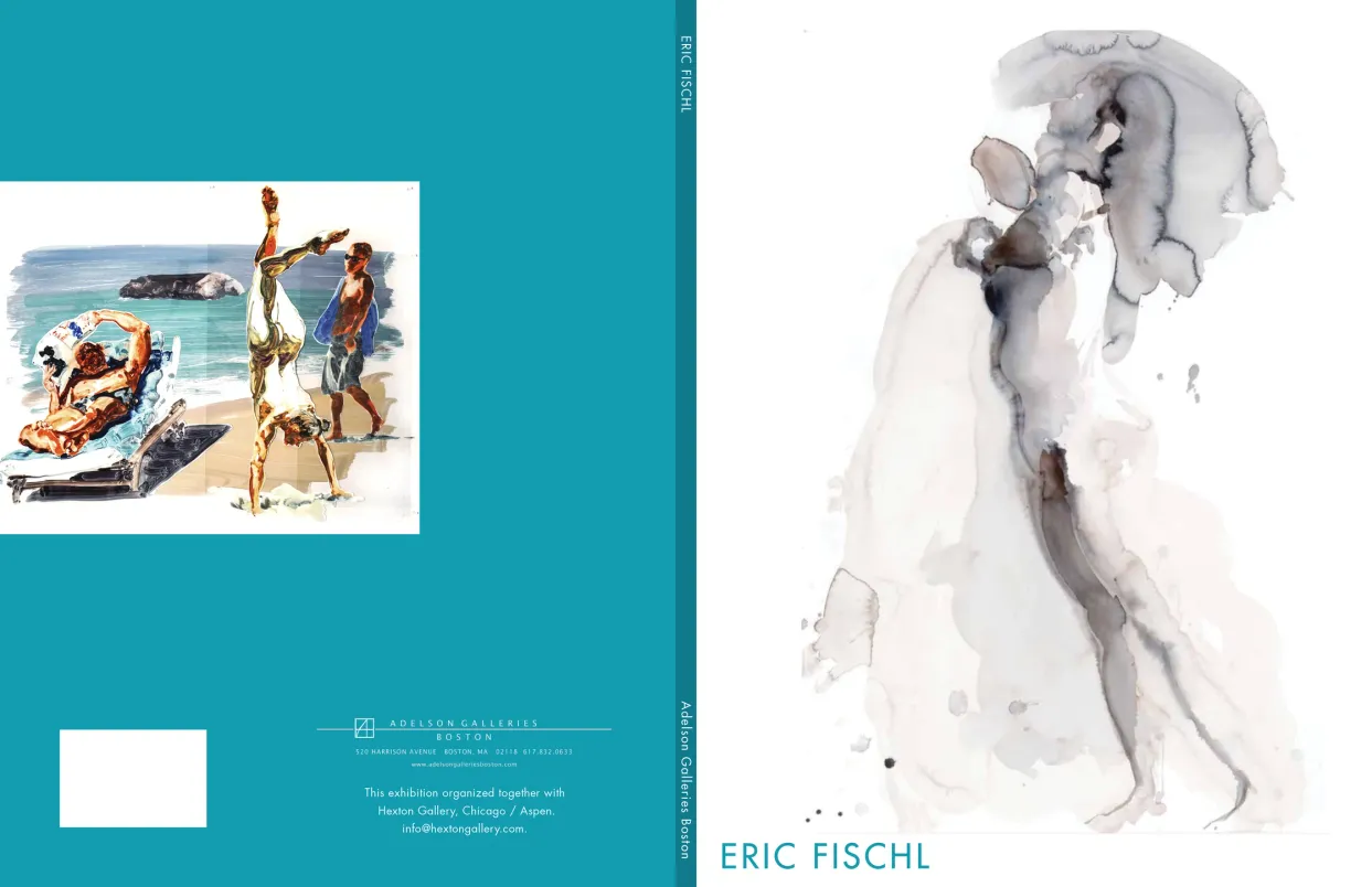 Exhibition catalogue cover spread