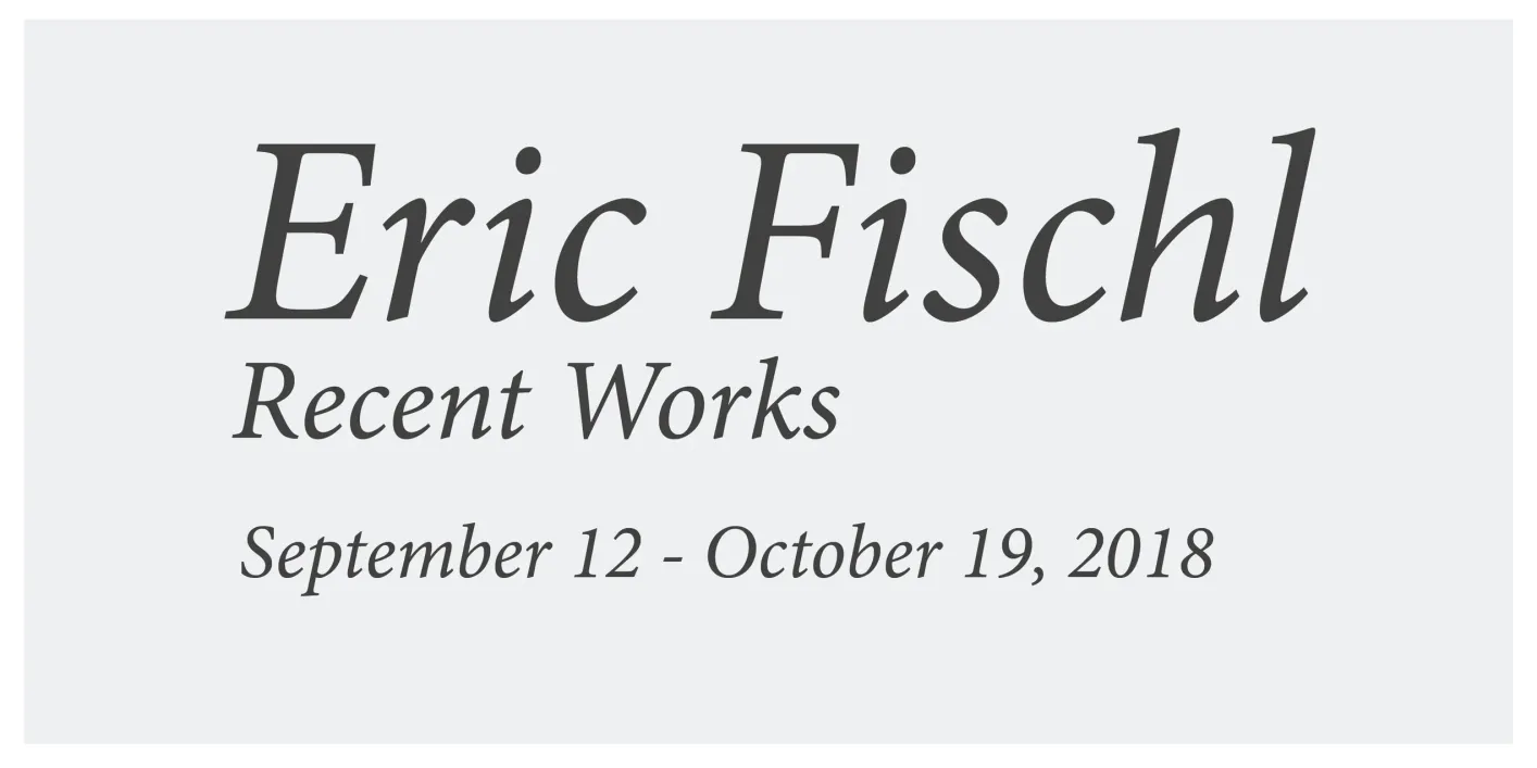 Exhibition title lettering