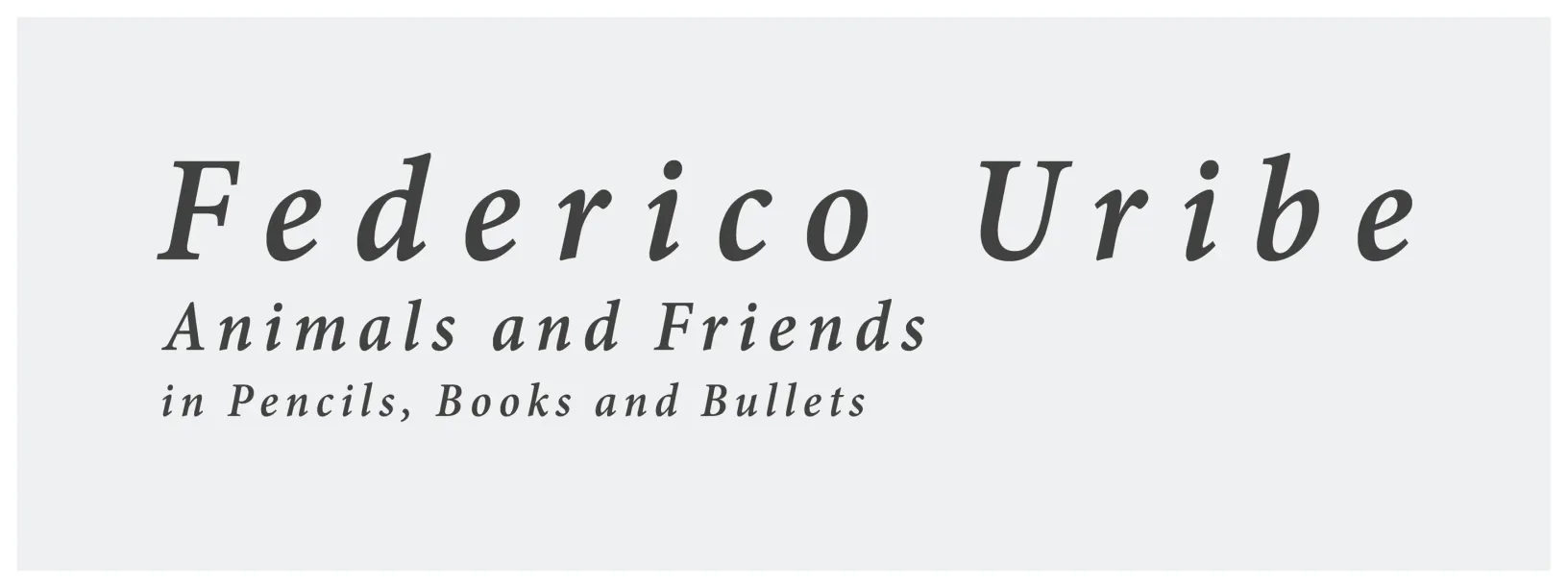 Title lettering design
