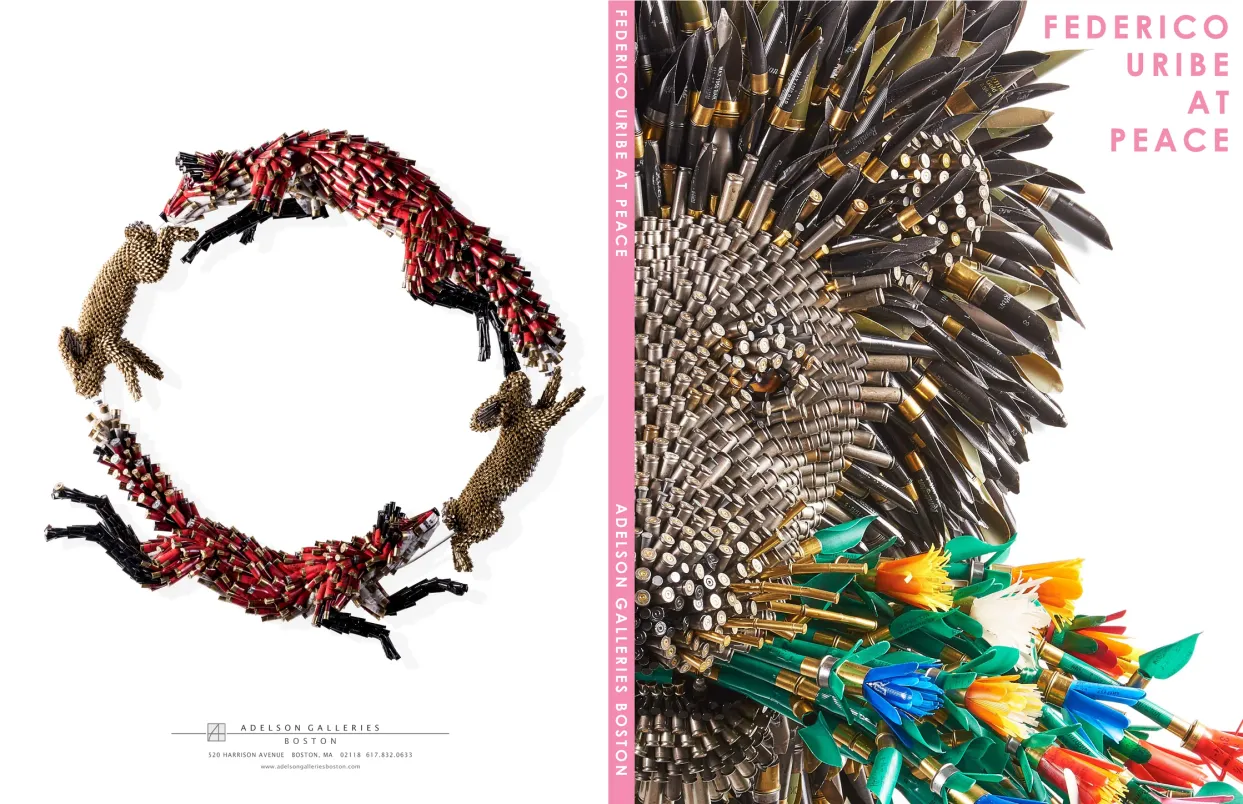 Exhibition catalogue cover spread