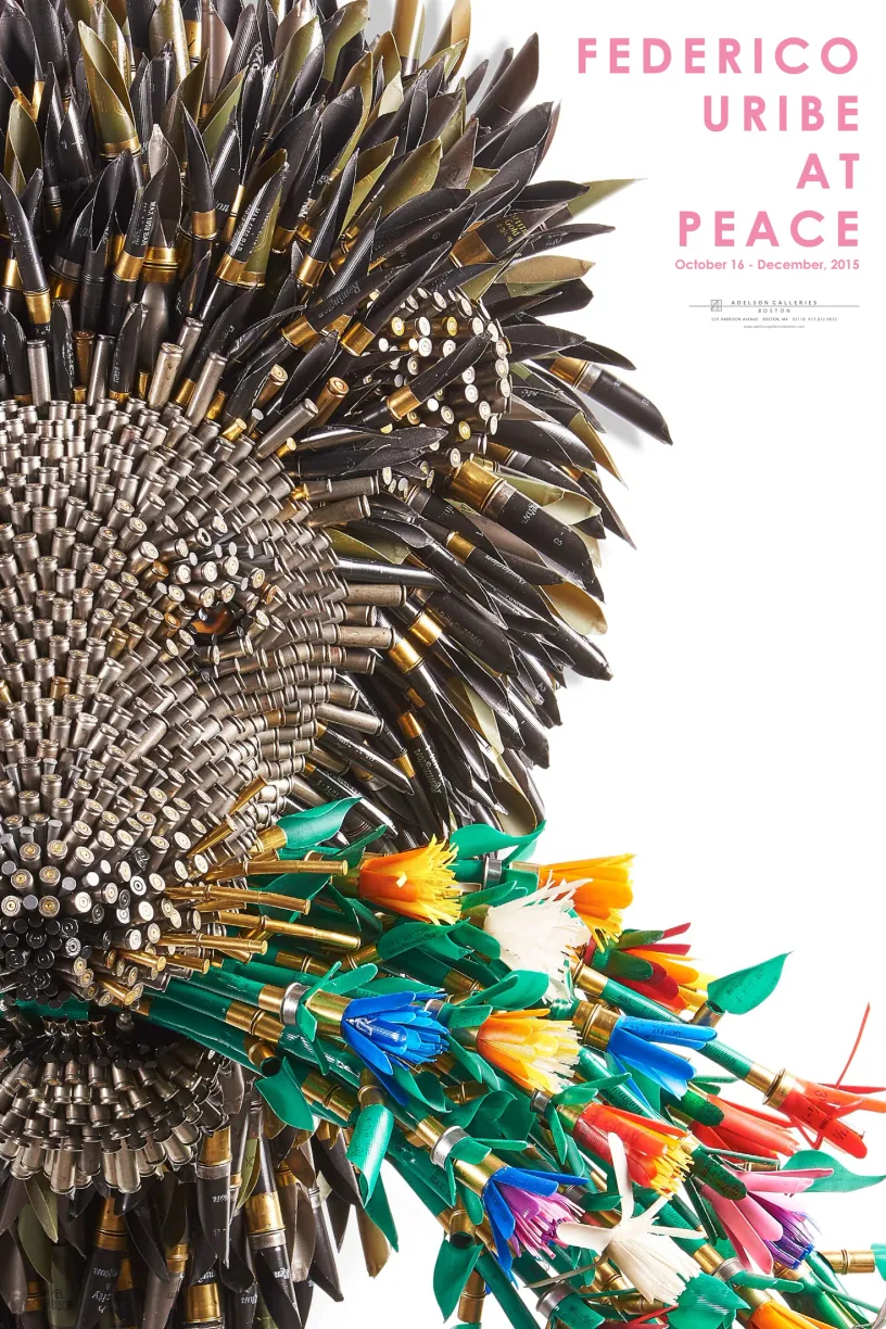 Printed exhibition poster design