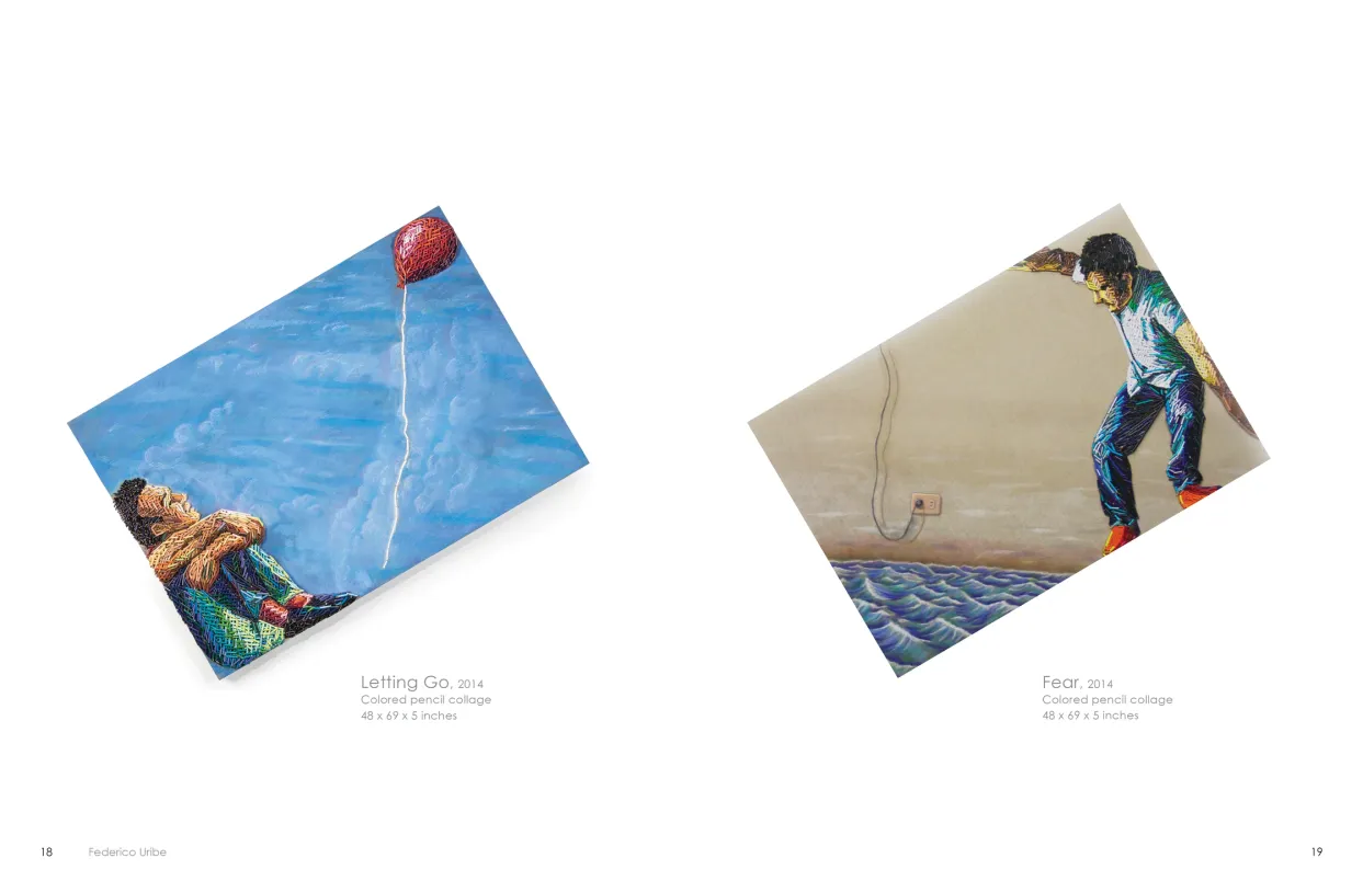 Exhibition catalogue pages 18-19