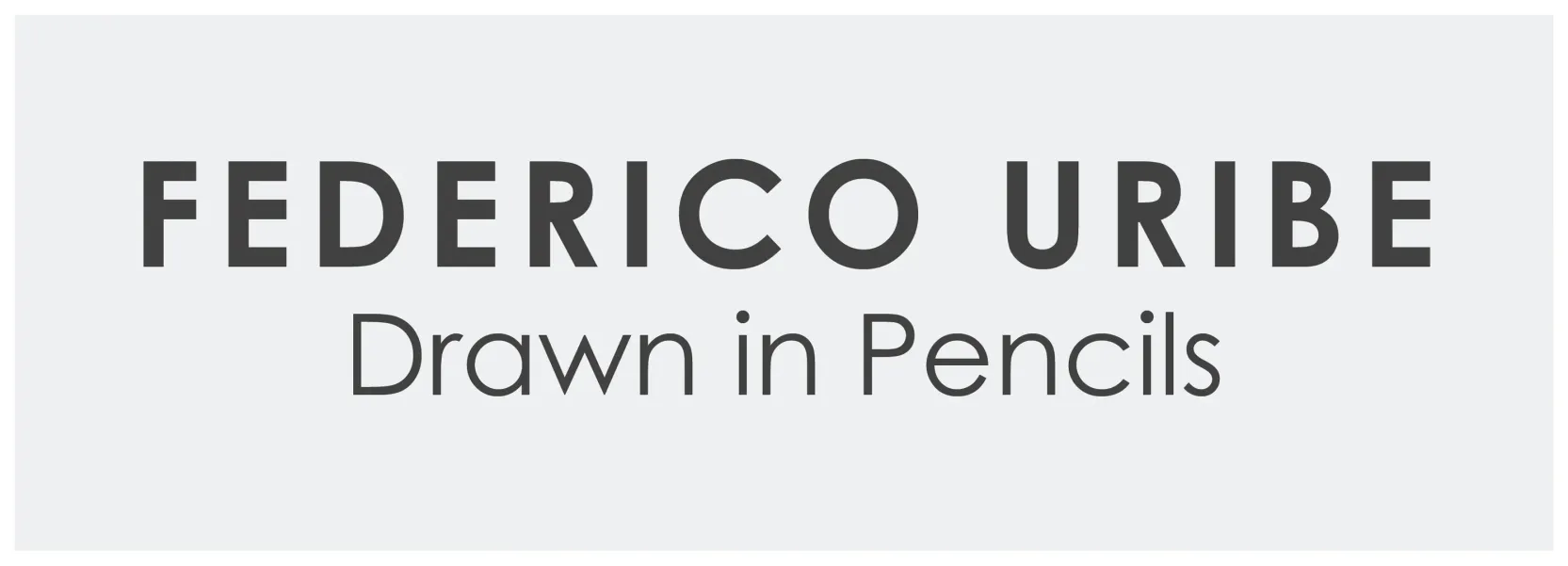 Title lettering design