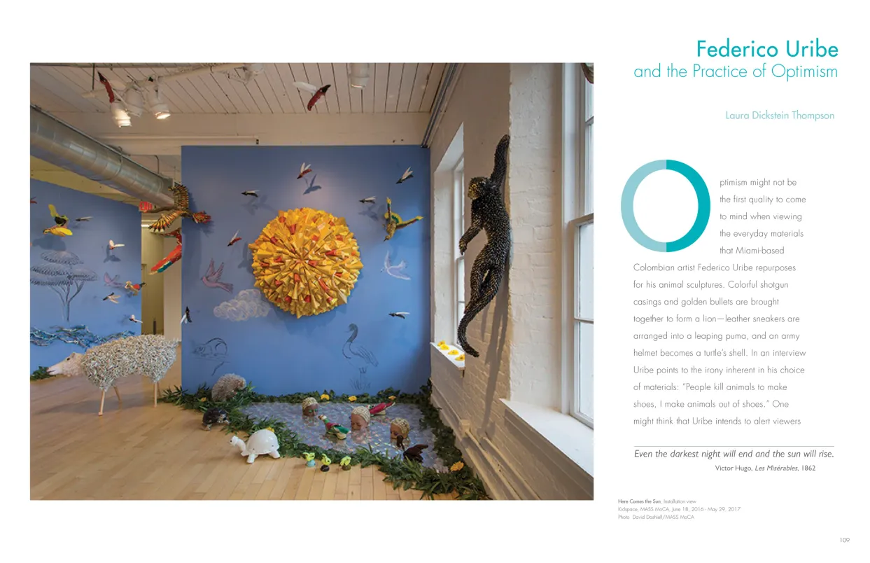 Federico Uribe: Watch the Parade monograph, pages 108–109