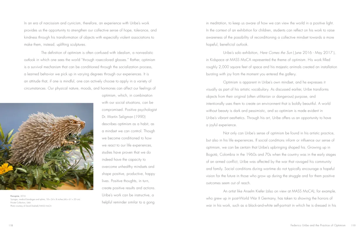 Federico Uribe: Watch the Parade monograph, pages 118–119