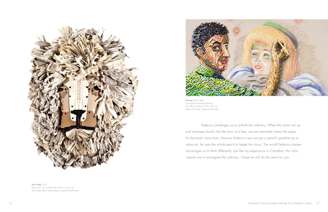 Federico Uribe: Watch the Parade monograph, pages 12–13