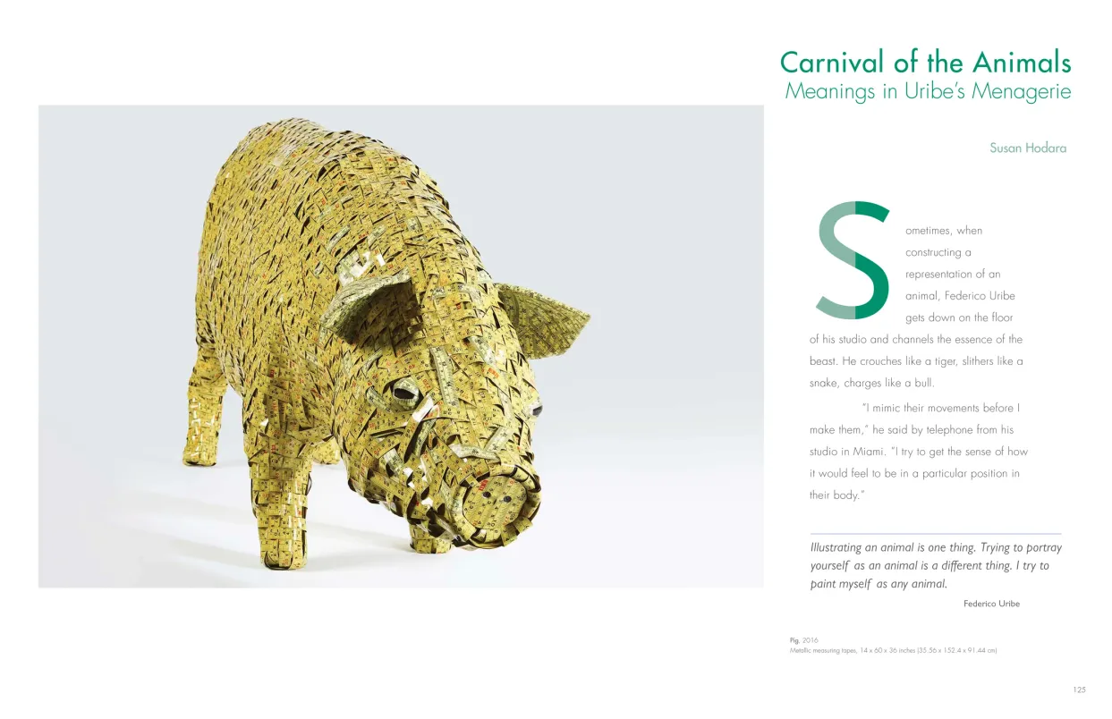 Federico Uribe: Watch the Parade monograph, pages 124–125