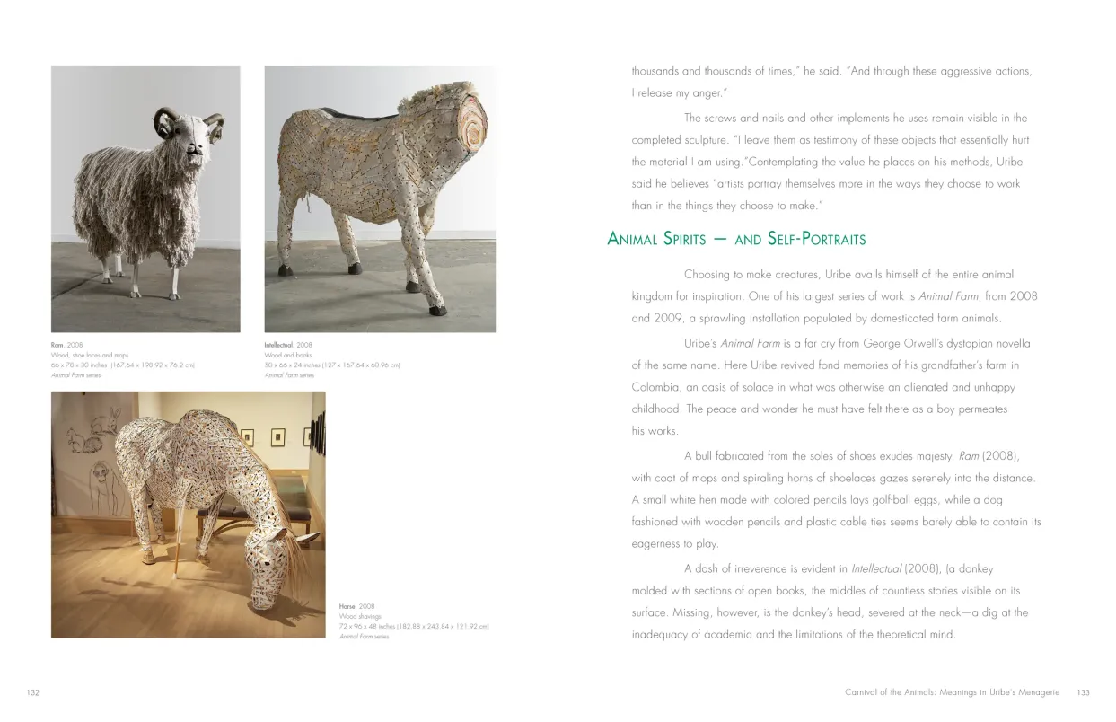Federico Uribe: Watch the Parade monograph, pages 132–133