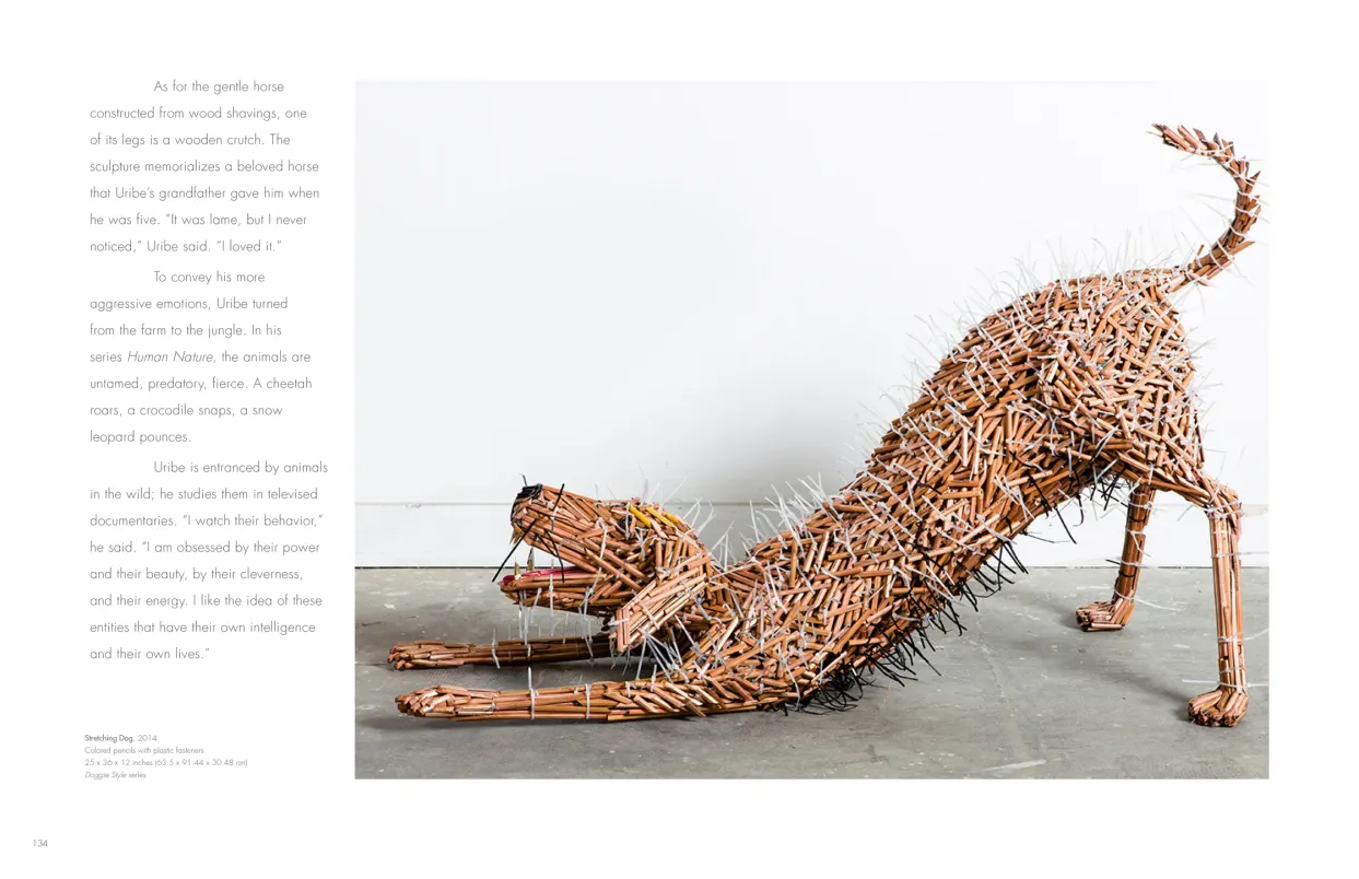 Federico Uribe: Watch the Parade monograph, pages 134–135