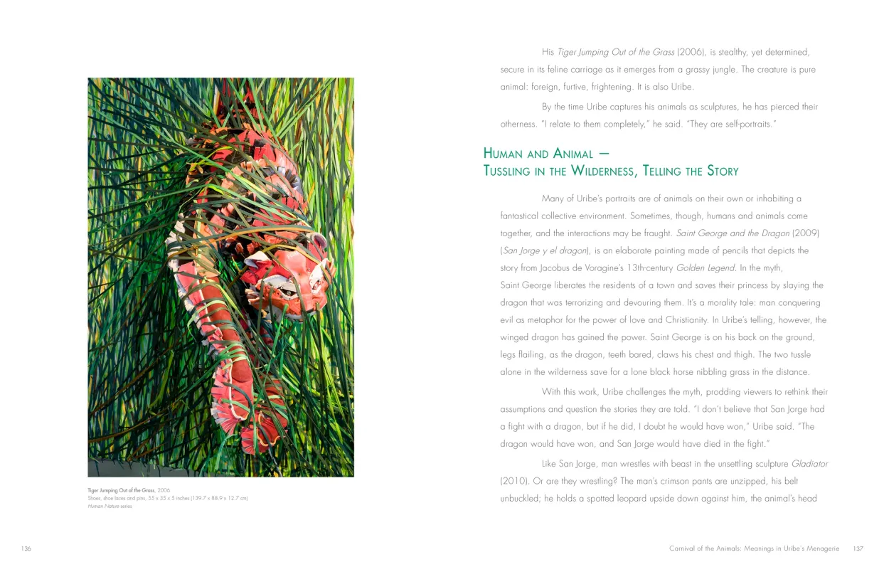 Federico Uribe: Watch the Parade monograph, pages 136–137