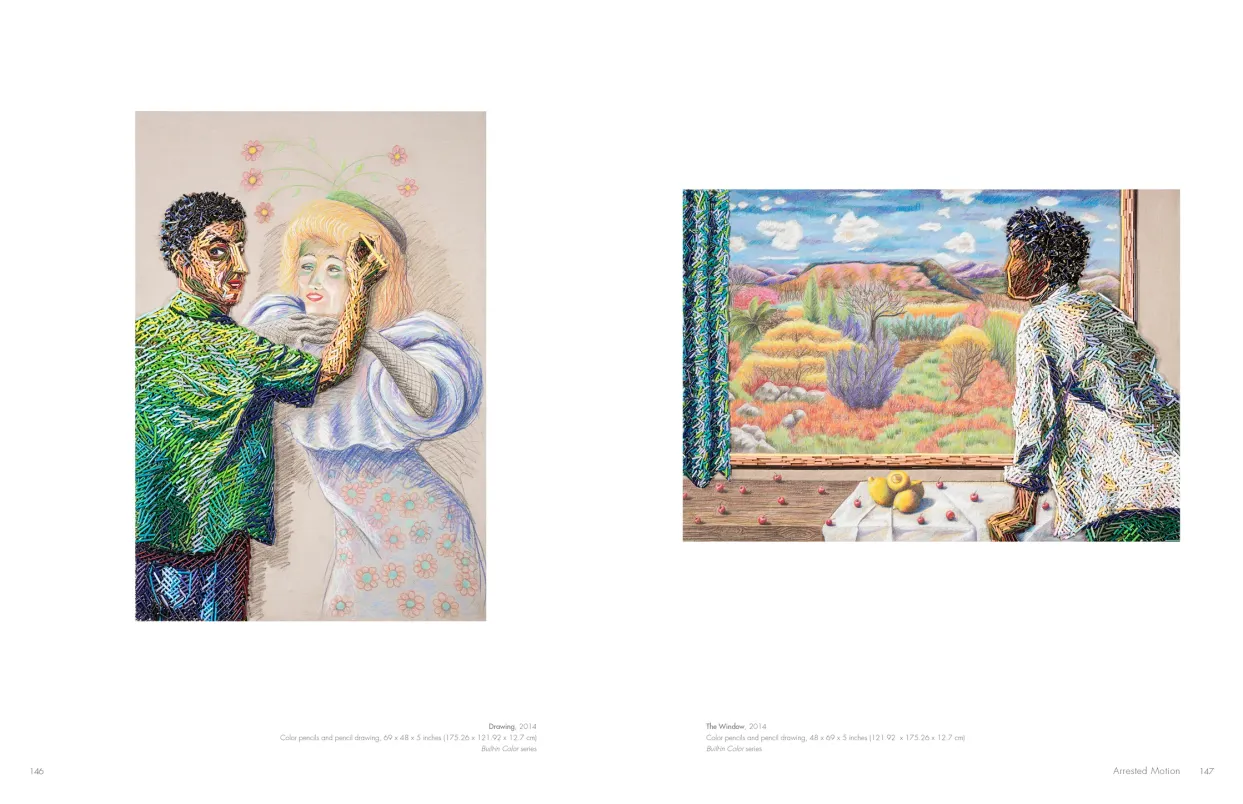 Federico Uribe: Watch the Parade monograph, pages 146–147
