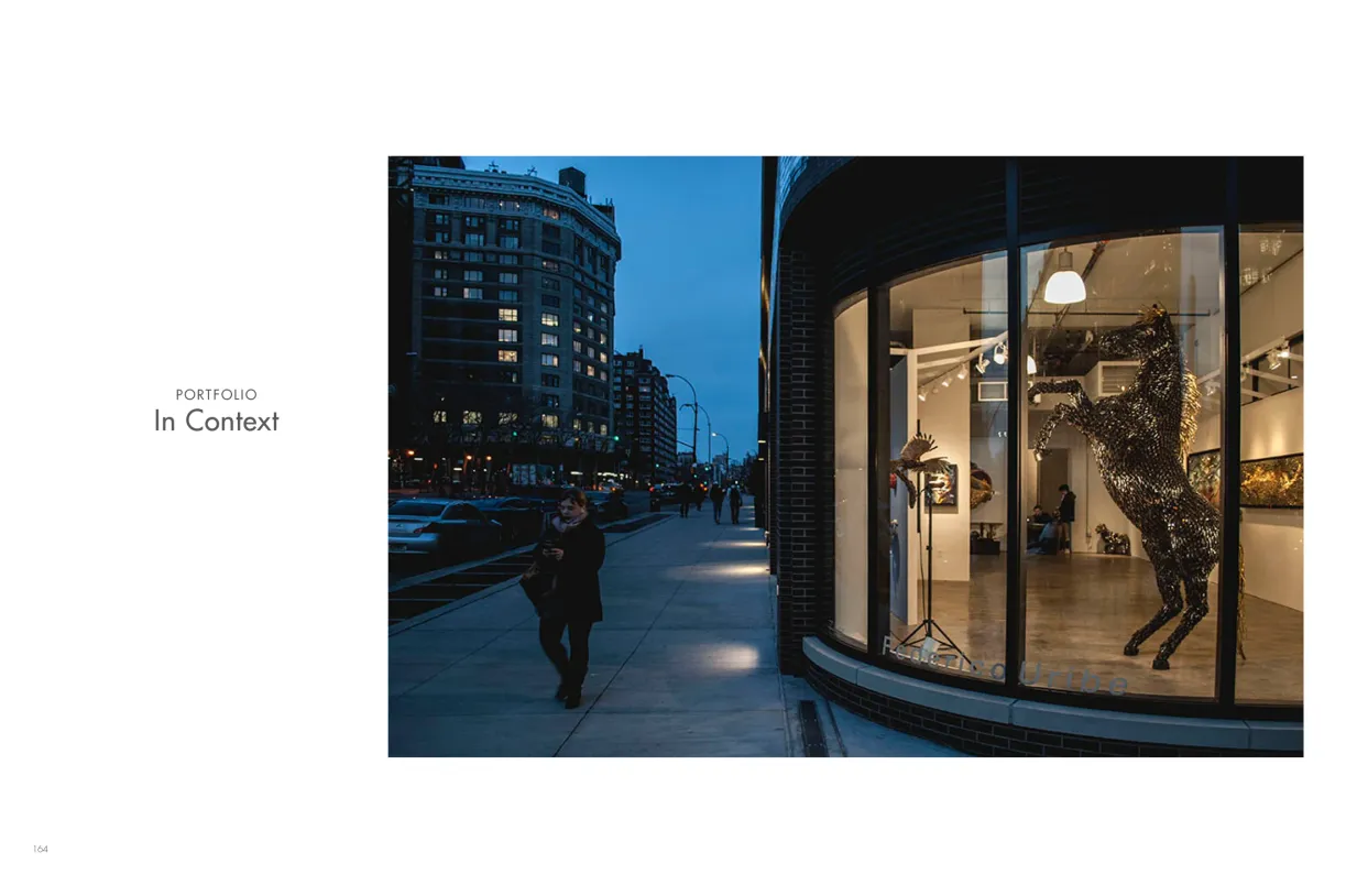 Federico Uribe: Watch the Parade monograph, pages 164–165