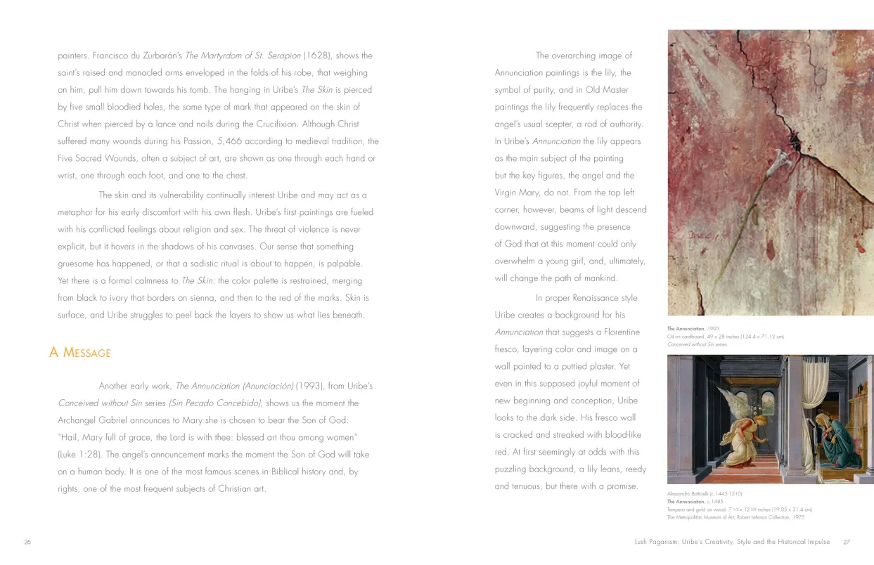 Federico Uribe: Watch the Parade monograph, pages 26–27