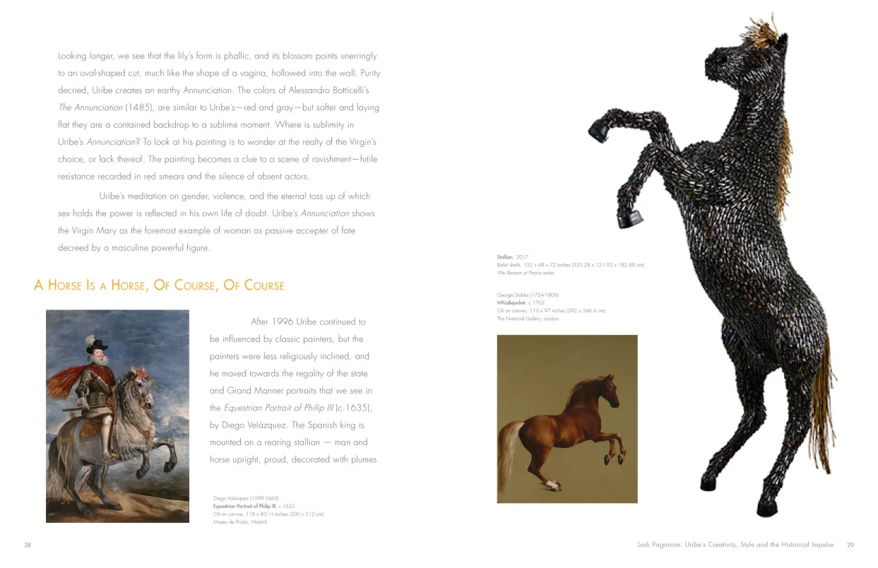 Federico Uribe: Watch the Parade monograph, pages 28–29