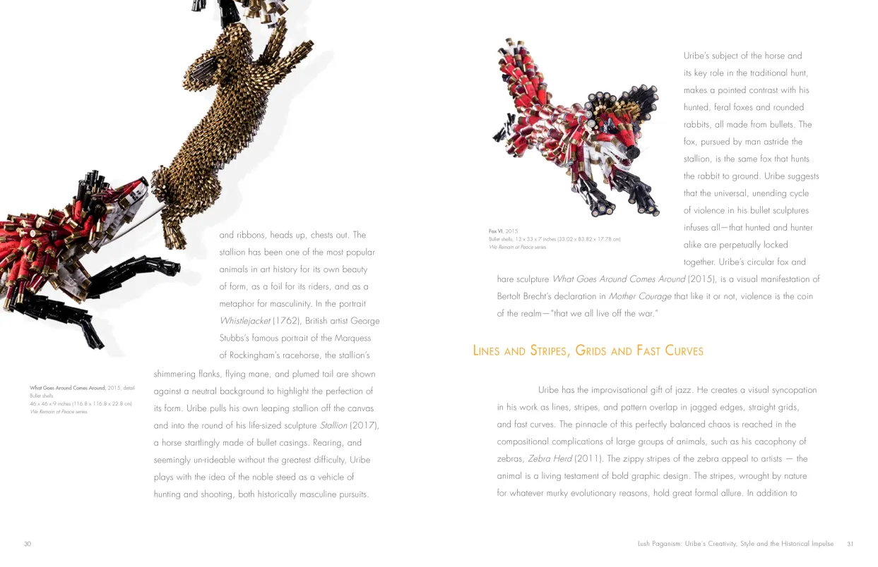 Federico Uribe: Watch the Parade monograph, pages 30–31