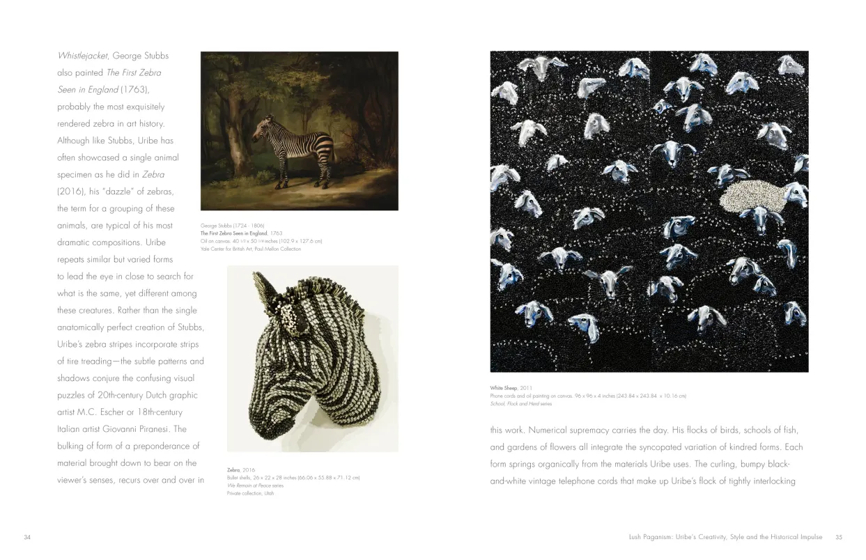 Federico Uribe: Watch the Parade monograph, pages 34–35