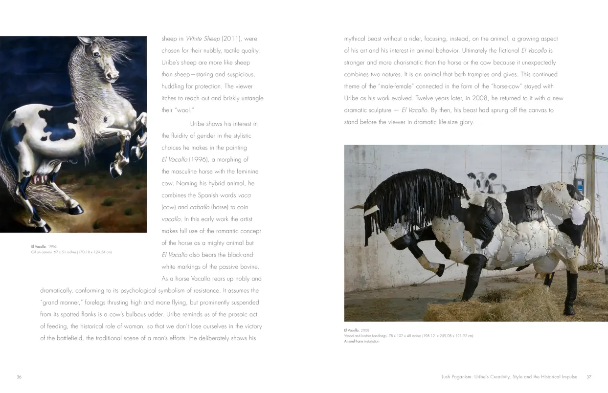 Federico Uribe: Watch the Parade monograph, pages 36–37