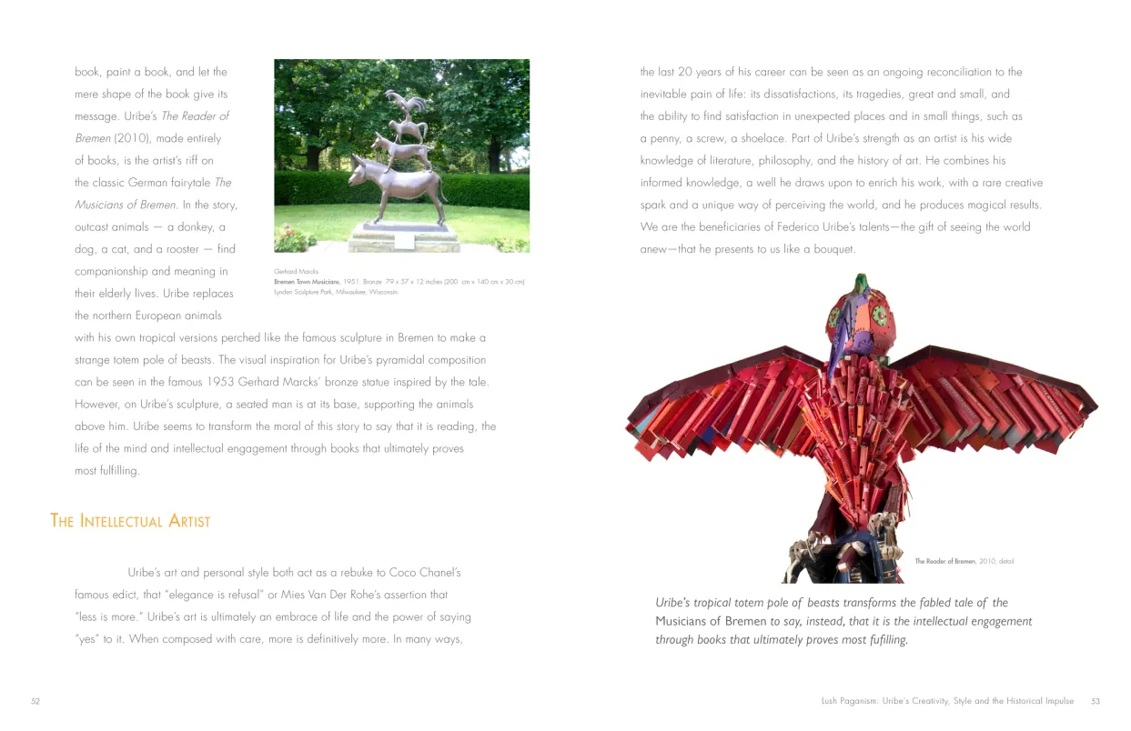 Federico Uribe: Watch the Parade monograph, pages 52–53