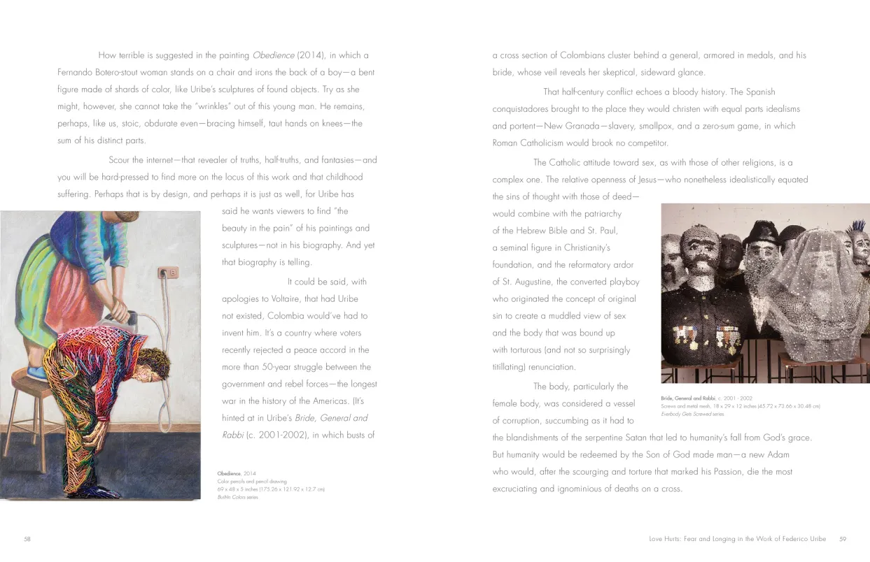 Federico Uribe: Watch the Parade monograph, pages 58–59