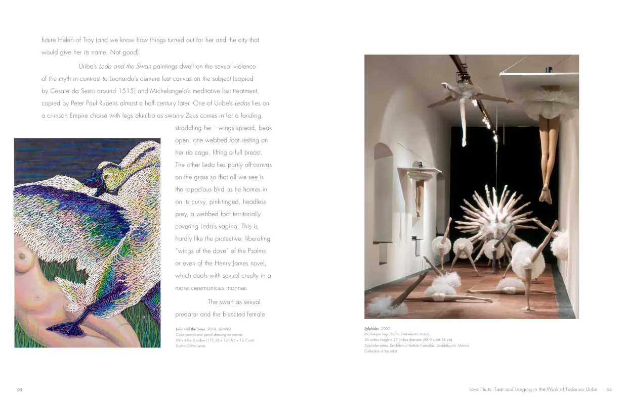 Federico Uribe: Watch the Parade monograph, pages 64–65