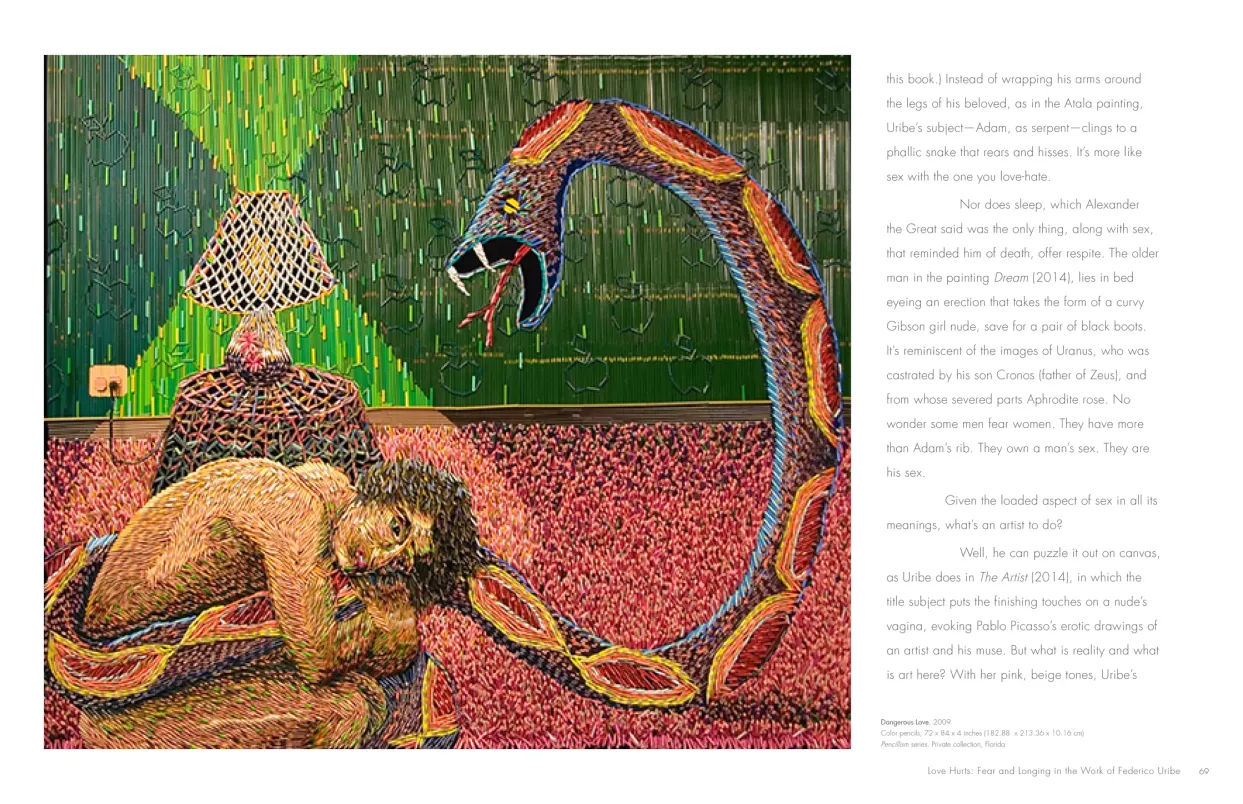 Federico Uribe: Watch the Parade monograph, pages 68–69