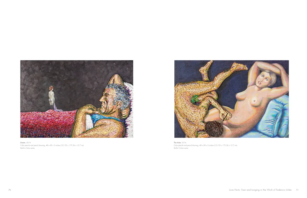 Federico Uribe: Watch the Parade monograph, pages 70–71