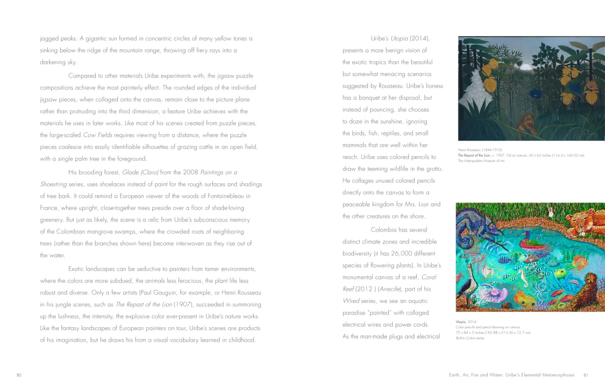 Federico Uribe: Watch the Parade monograph, pages 80–81