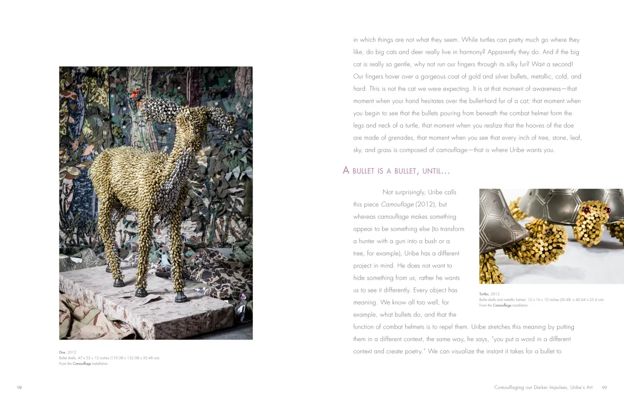 Federico Uribe: Watch the Parade monograph, pages 98–99
