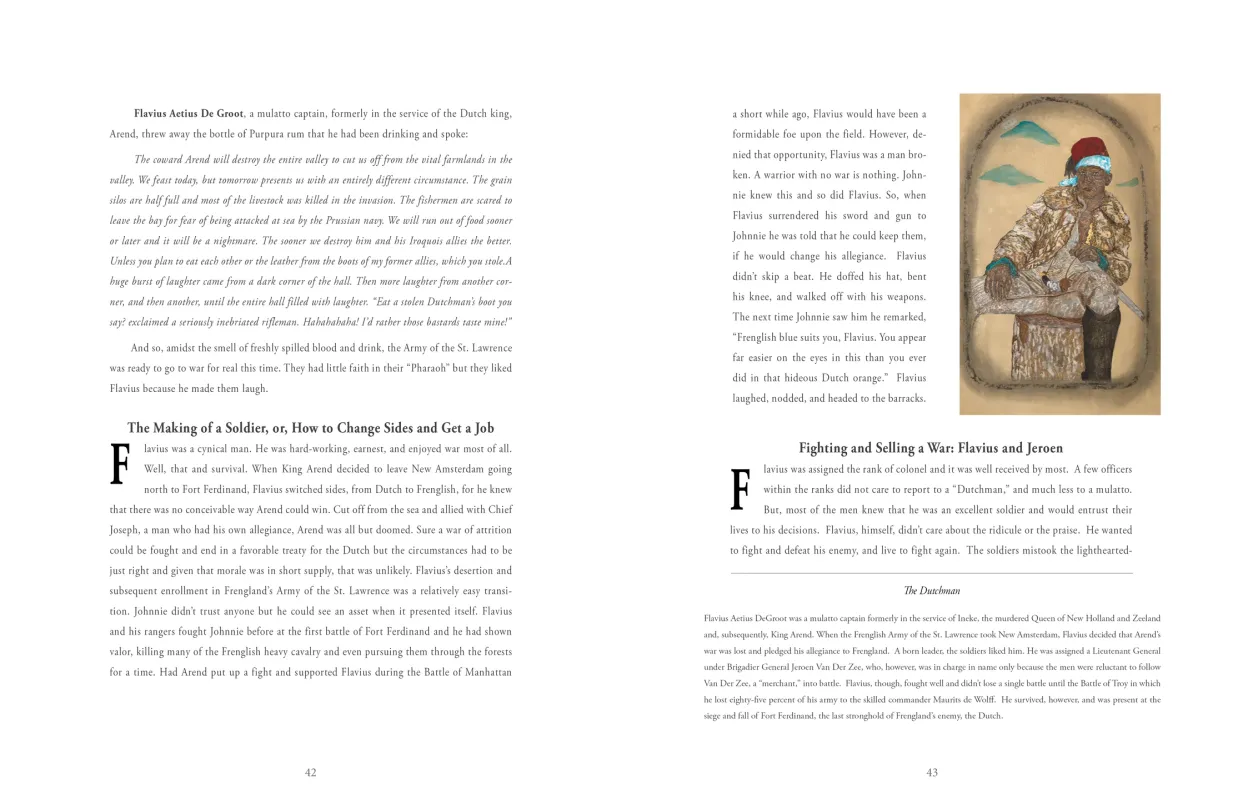 Frohawk Two Feathers: Kill Your Best Ideas exhibition catalogue, pages 42–43