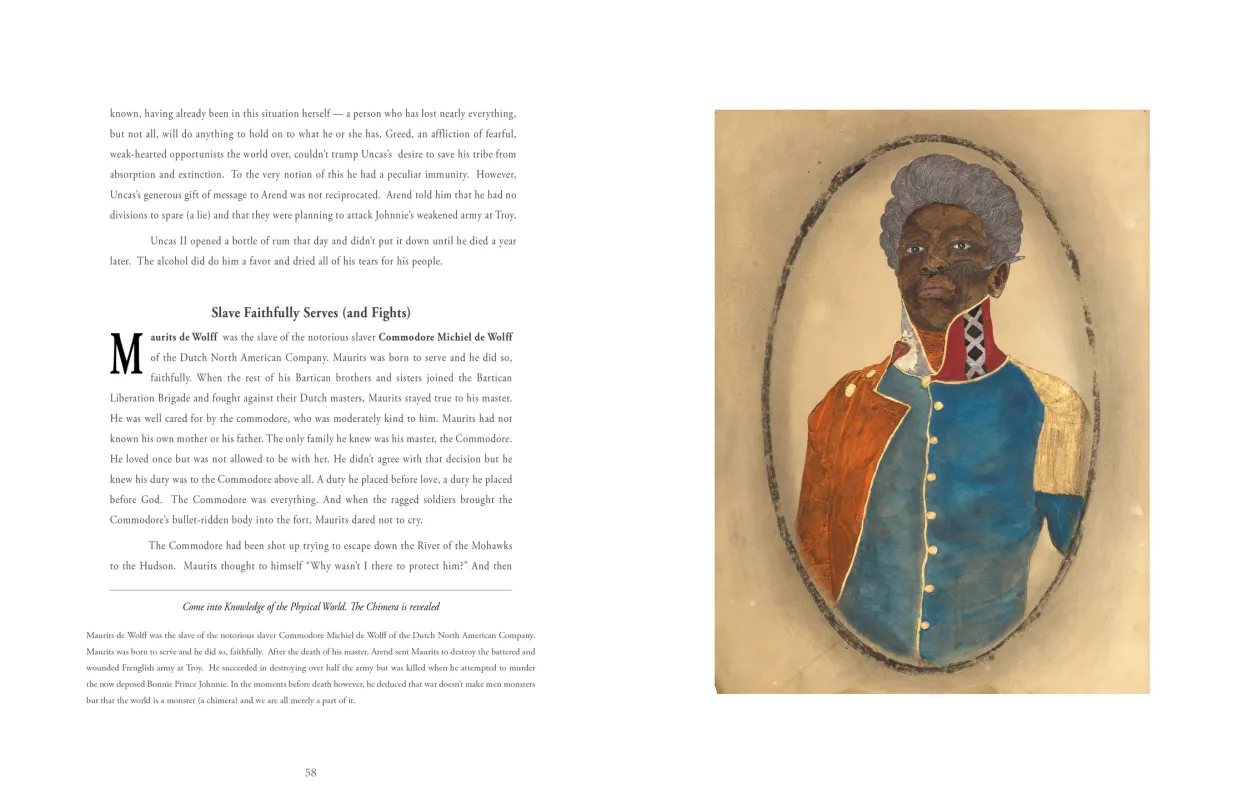Frohawk Two Feathers: Kill Your Best Ideas exhibition catalogue, pages 58–59