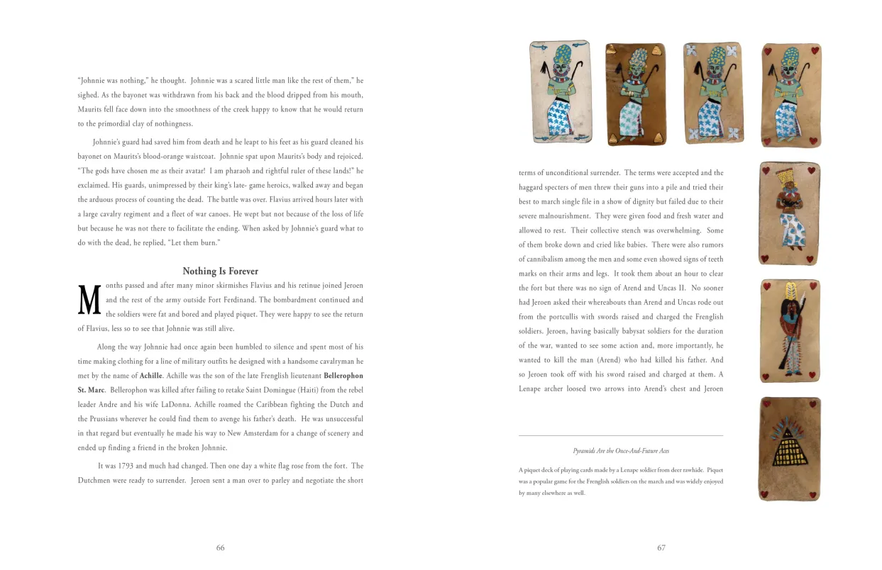 Frohawk Two Feathers: Kill Your Best Ideas exhibition catalogue, pages 66–67