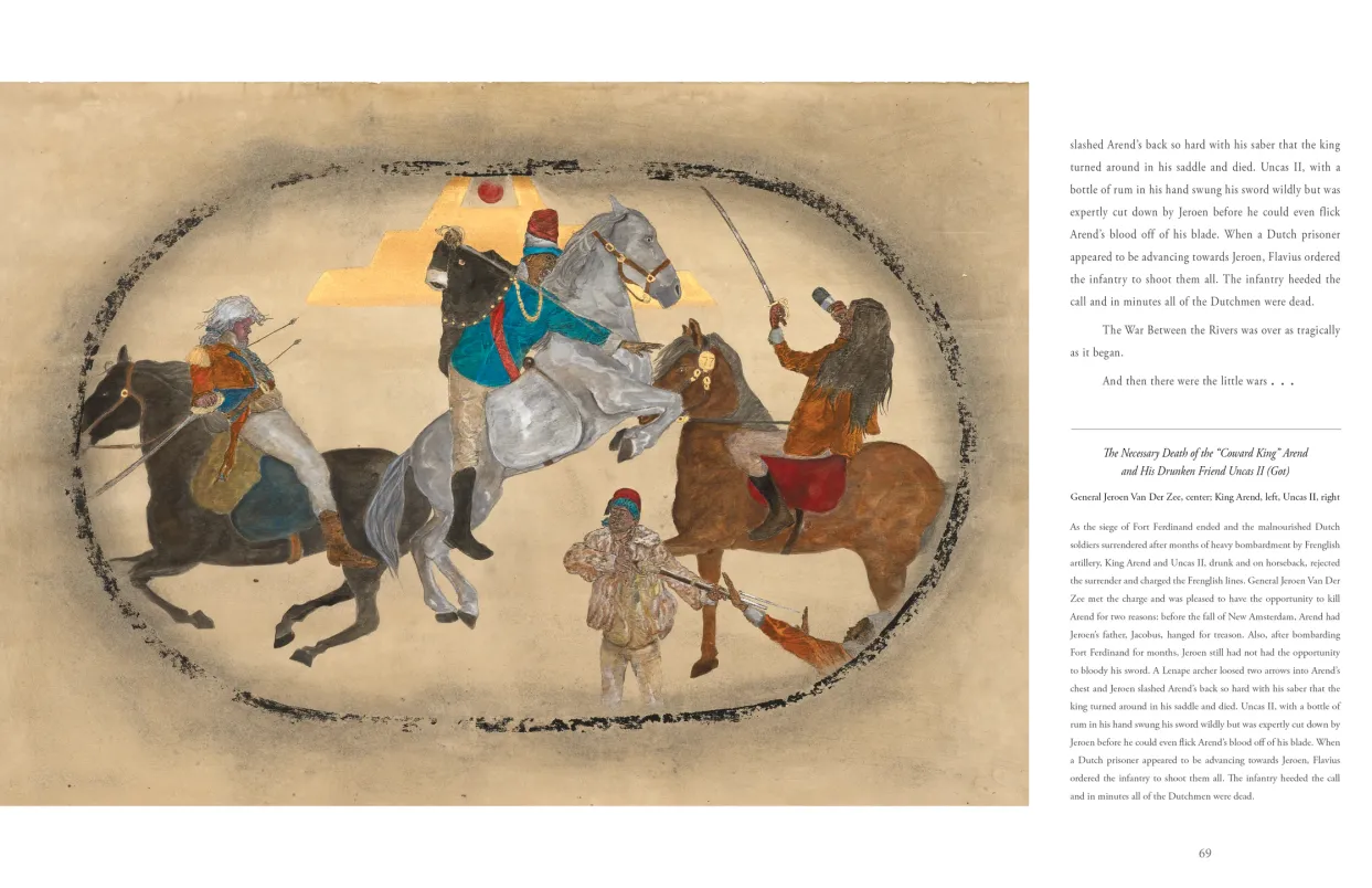 Frohawk Two Feathers: Kill Your Best Ideas exhibition catalogue, pages 68–69