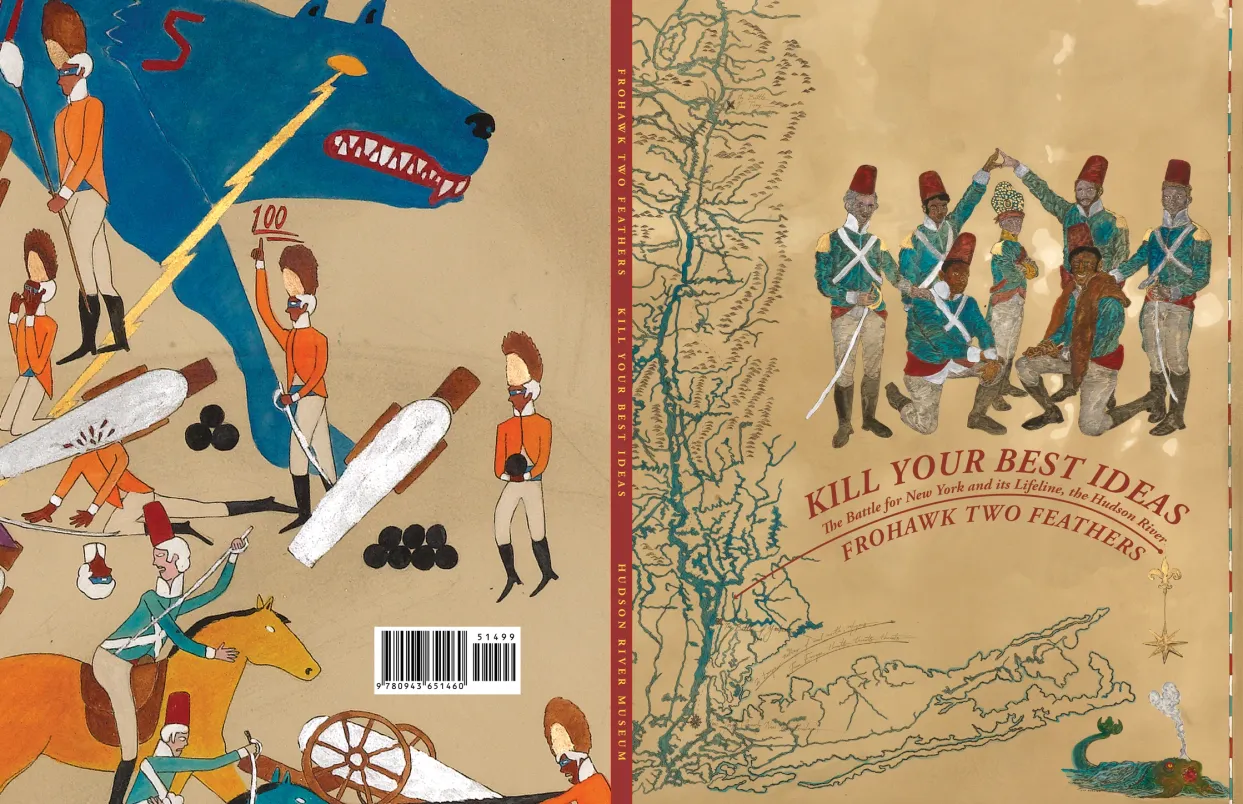Exhibition catalogue cover spread