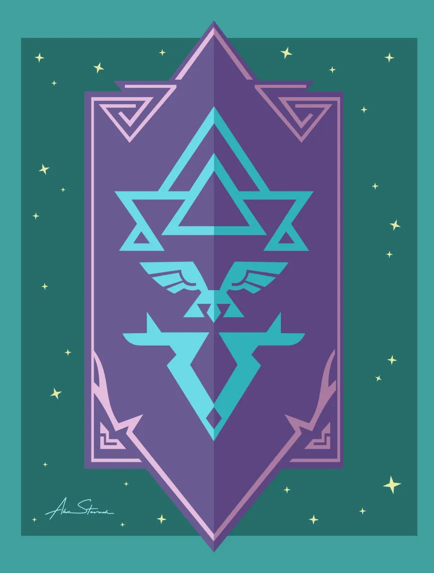 Heraldric Paper Cut Bastion Rhu Illustration