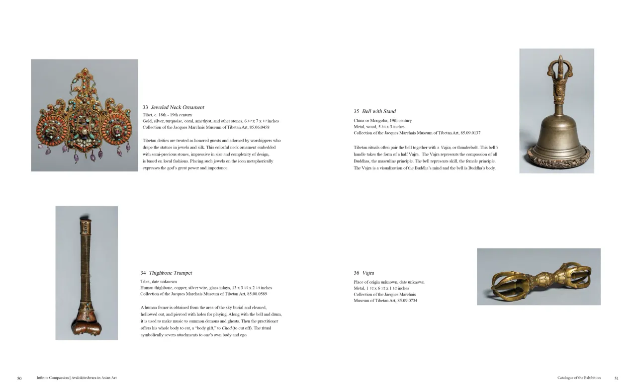 Infinite Compassion: Avalokiteshvara in Asian Art exhibition catalogue, pages 50–51