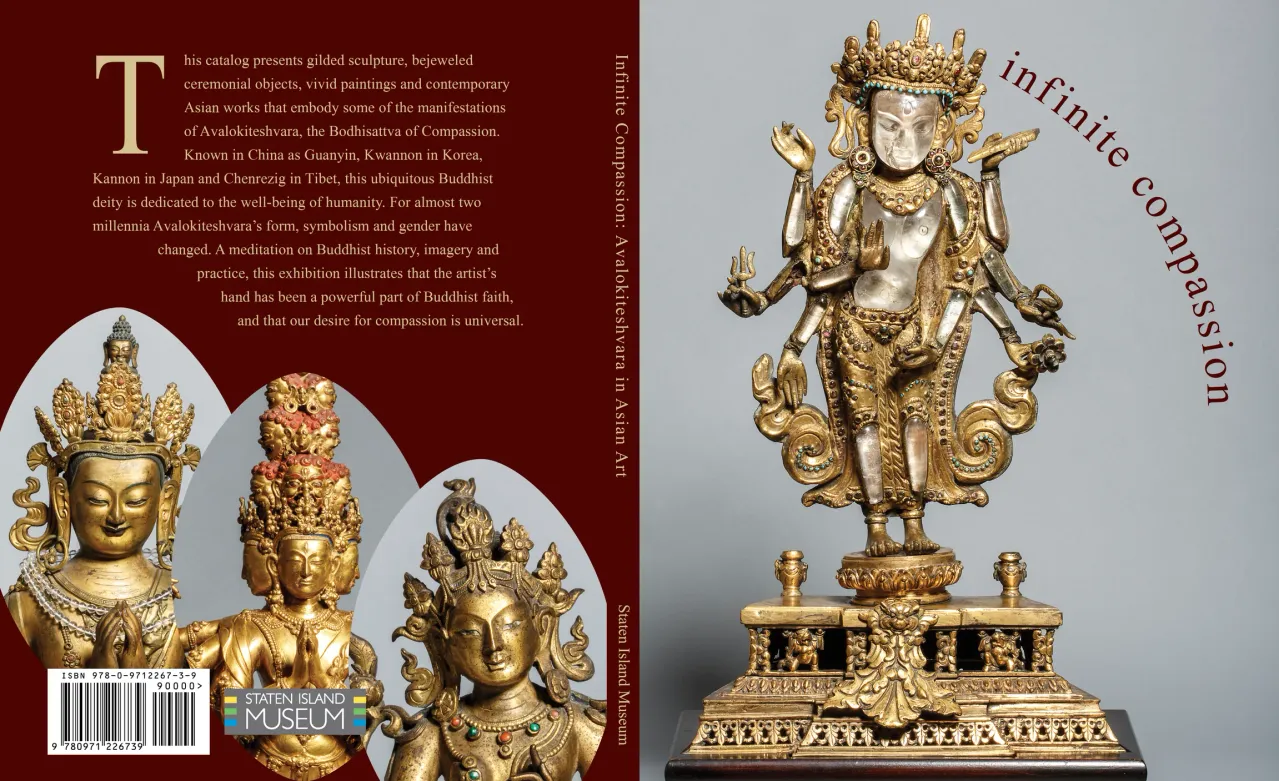 Exhibition catalogue cover spread