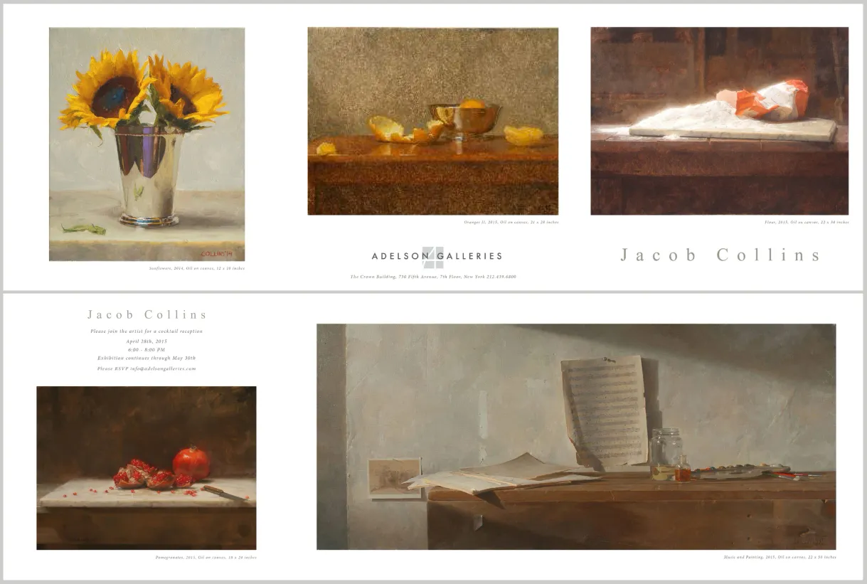 Jacob Collins (2015) Brochure