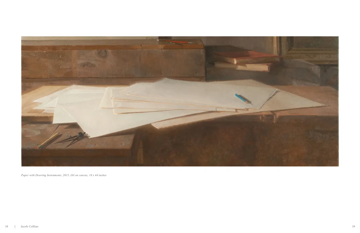 Jacob Collins 2015 exhibition catalogue, pages 18–19